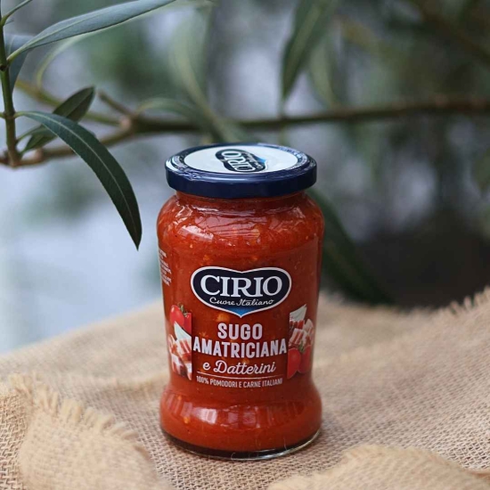 Sos pomidorowy z boczkiem 350g - Sugo Amatriciana e Datterini CIRIO